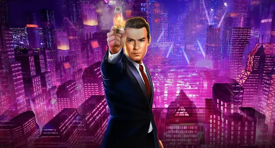 Agent Ace slot splash art — the spy agent you play once you log in